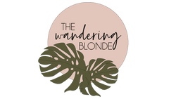 The Wandering Blonde Shop Logo