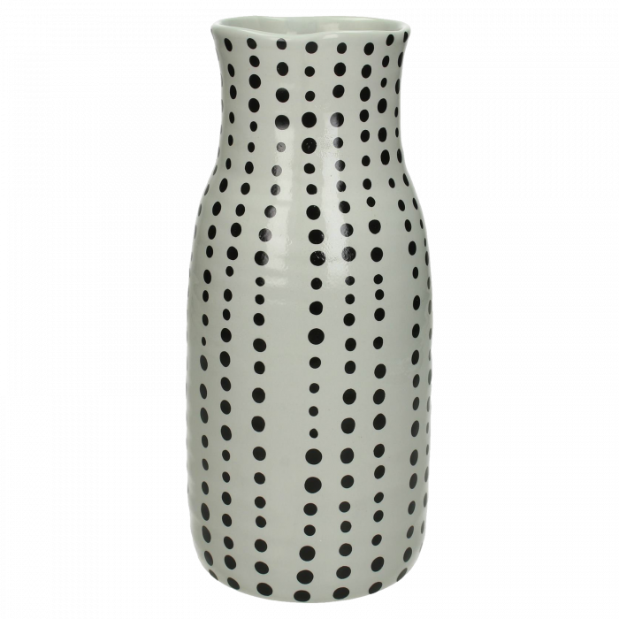 Vase 'Dotti' | Grau