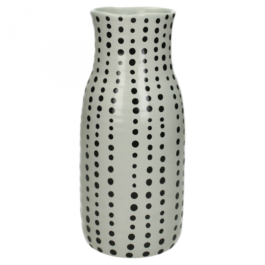 Vase 'Dotti' | Grau